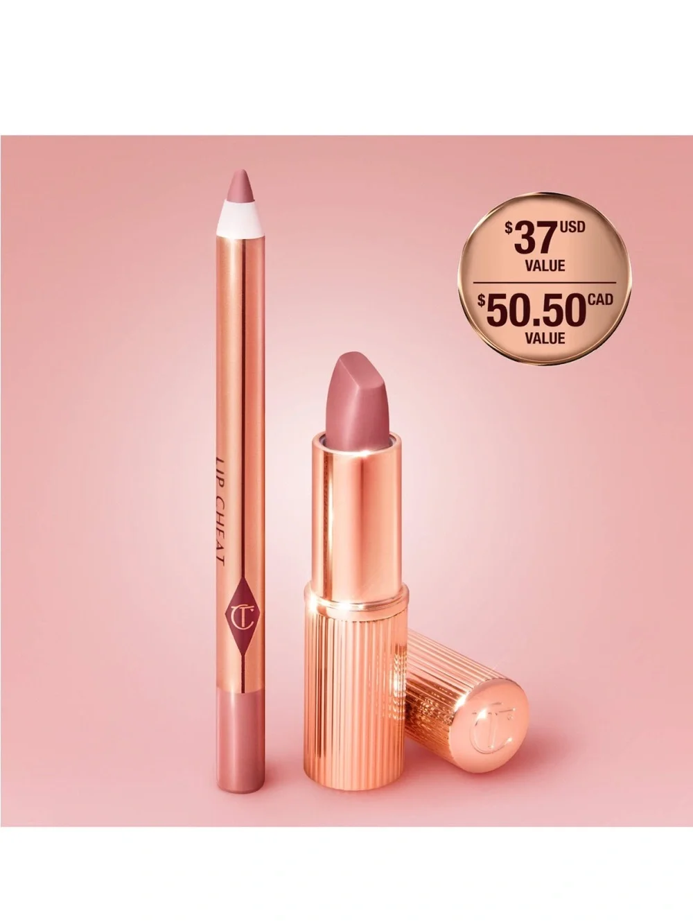 CHARLOTTE TILBURY Mini Pillow Talk Lipstick & Liner Set
